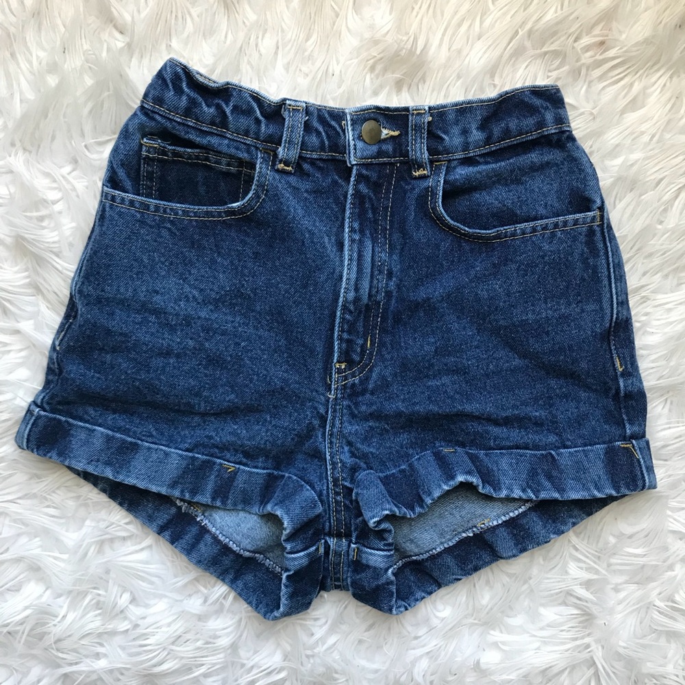 High waisted shorts